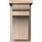 Ekena Millwork Yorktown Smooth Corbel w/Backplate, Douglas Fir, 7 1/2"W x 10"D x 14"H COR08X10X14YOR01SDF - alternate 2